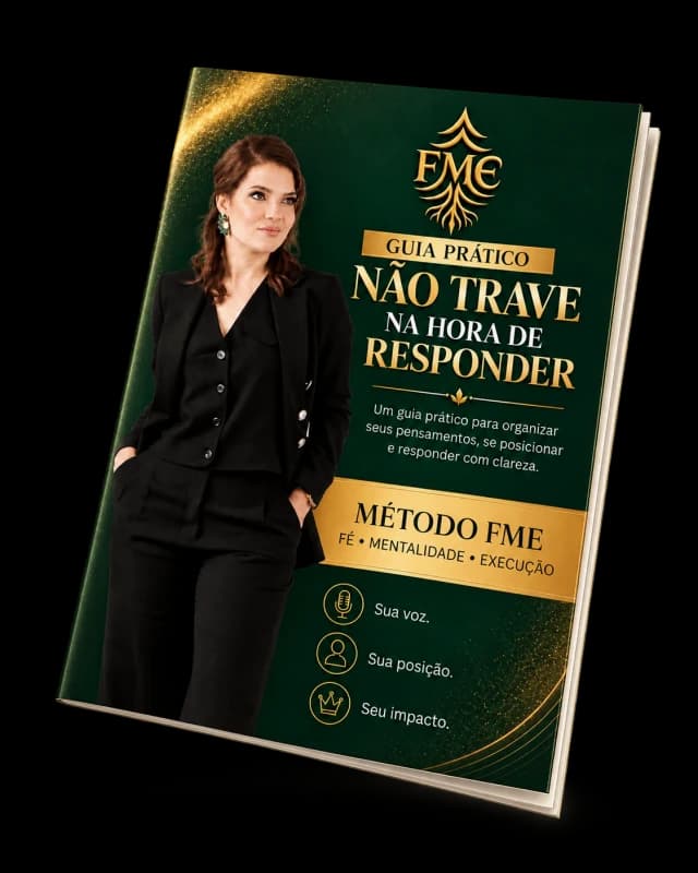 Capa do guia Não trave na hora de responder